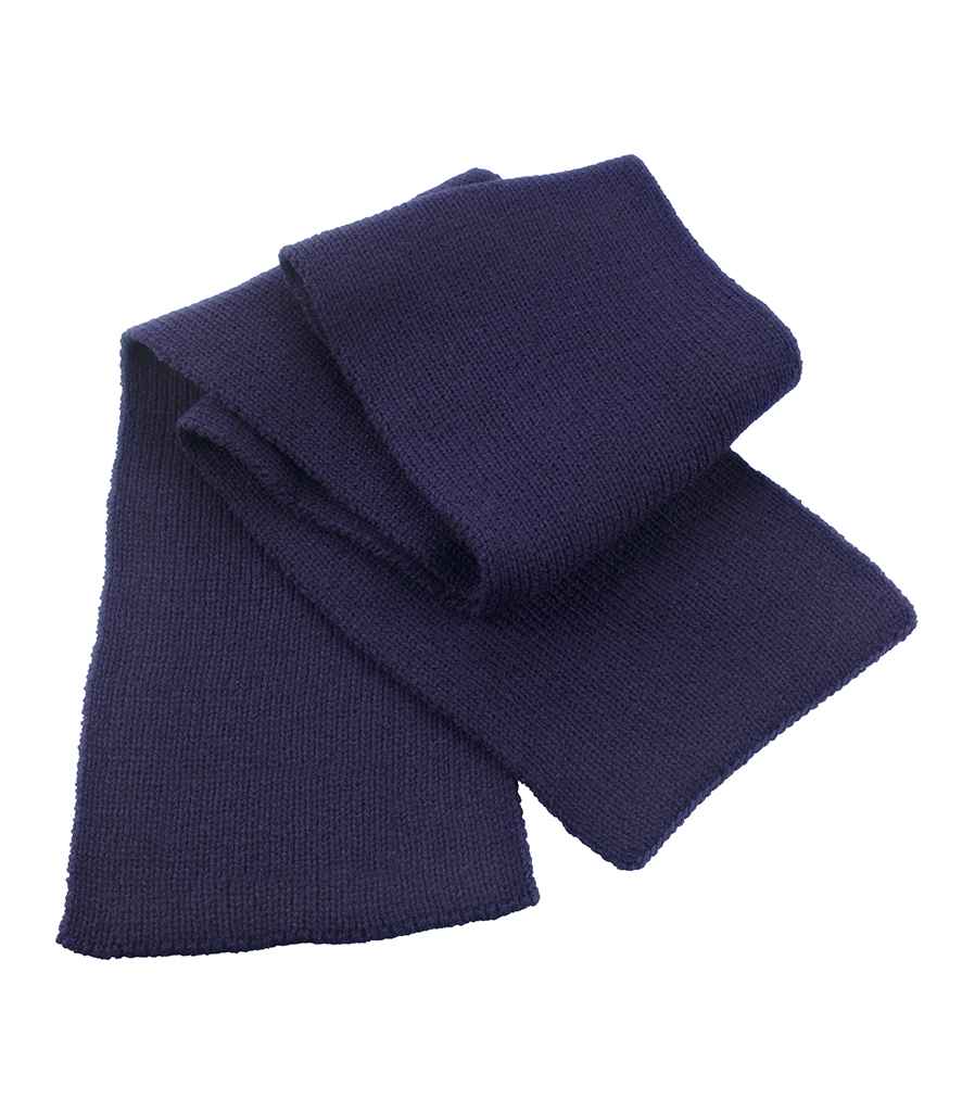 Result Classic Heavy Knit Scarf | Navy - Result Winter Essentials - Lancashire Teamwear