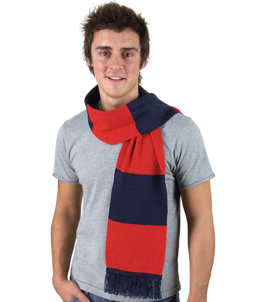 Result Team Scarf | Navy/Red - Result Winter Essentials - Lancashire Teamwear