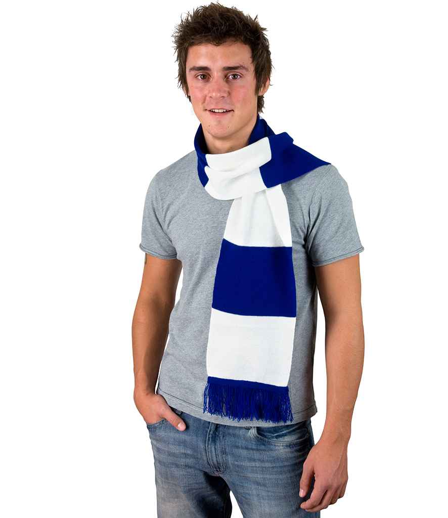 Result Team Scarf | Royal Blue/White - Result Winter Essentials - Lancashire Teamwear