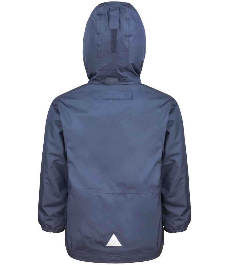 Result Kids/Youths Fleece Lined StormDri 4000 Jacket | Navy/Navy - Lancashire Teamwear