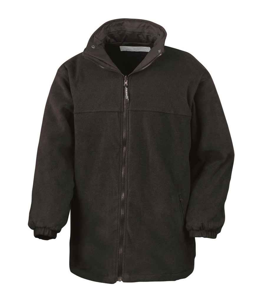 Result Fleece Lined StormDri 4000 Waterproof Jacket | Brown/Brown - Lancashire Teamwear