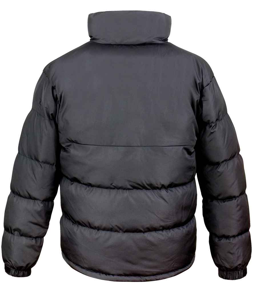 Result Urban Holkham Down Feel Jacket | Black - Lancashire Teamwear