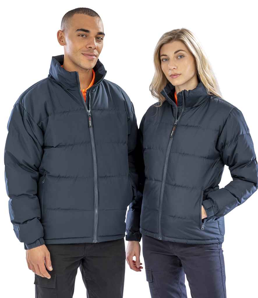 Result Urban Holkham Down Feel Jacket | Navy - Lancashire Teamwear