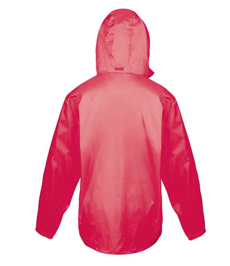 Result Urban HDi Quest Stowable Jacket | Raspberry/Lime Green - Lancashire Teamwear