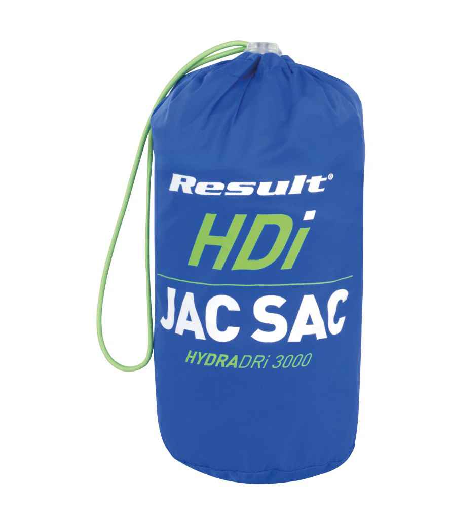Result Urban HDi Quest Stowable Jacket | Royal Blue/Lime Green - Lancashire Teamwear