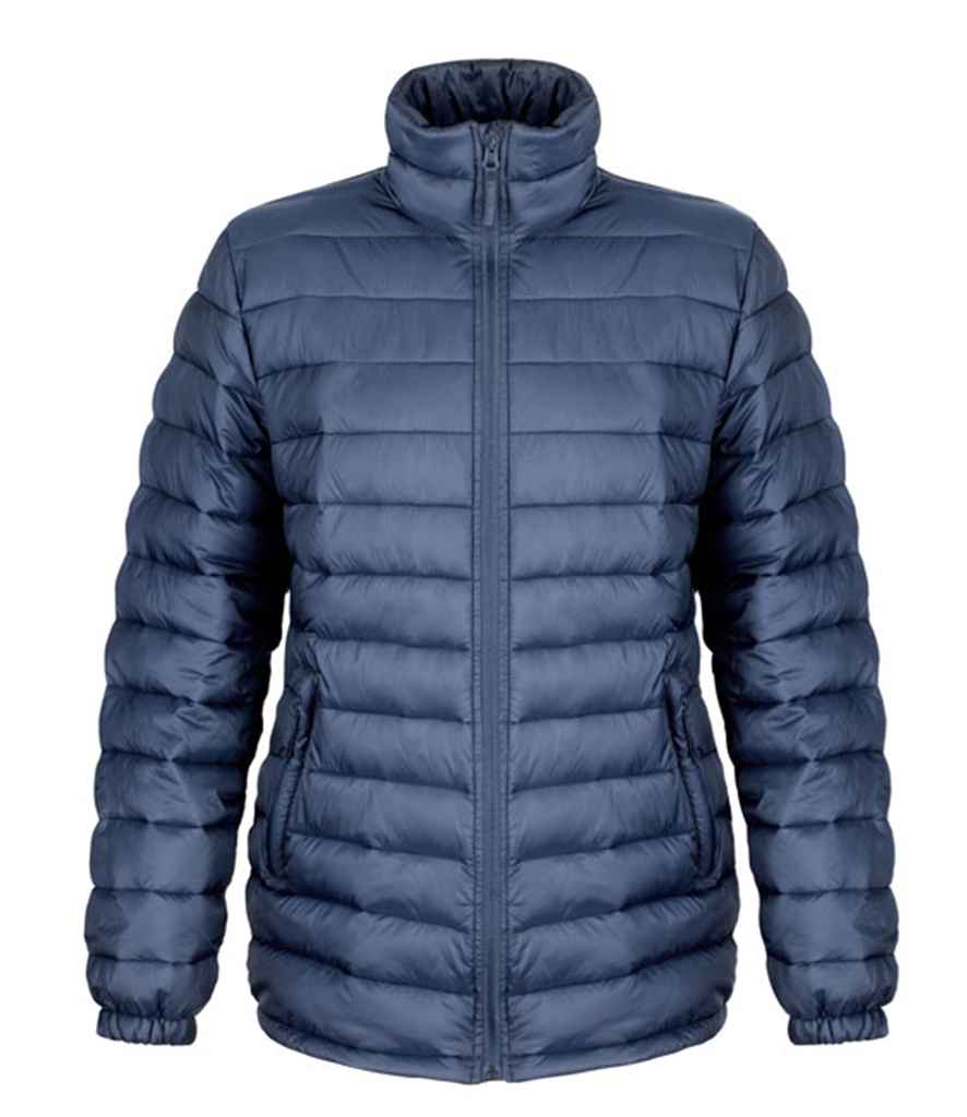 Result Urban Ladies Ice Bird Padded Jacket | Navy - Lancashire Teamwear