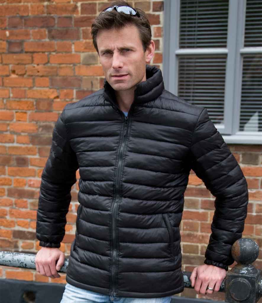 Result Urban Ice Bird Padded Jacket | Black - Lancashire Teamwear