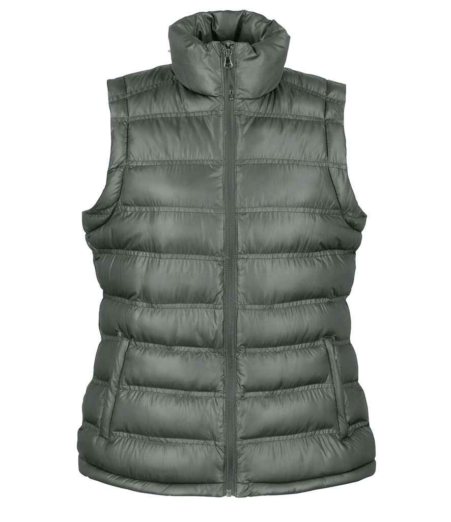 Result Urban Ladies Ice Bird Padded Gilet Frost Grey