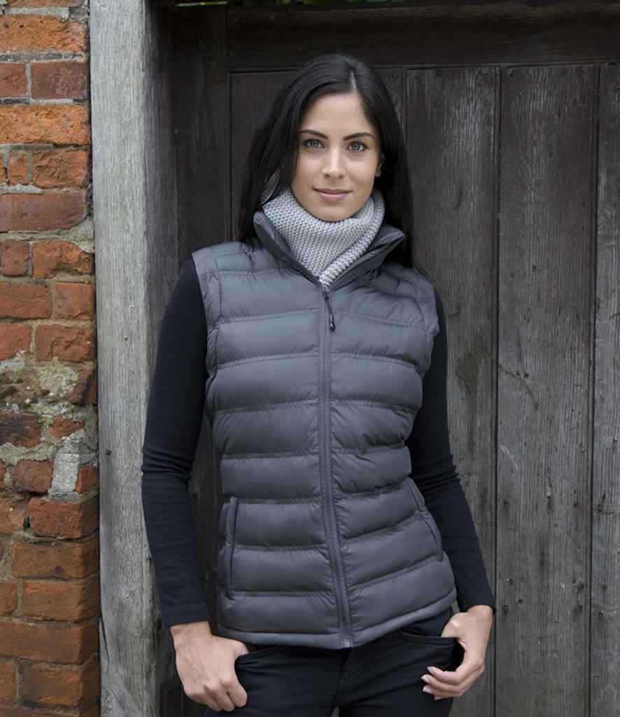 Result Urban Ladies Ice Bird Padded Gilet | Frost Grey - Lancashire Teamwear