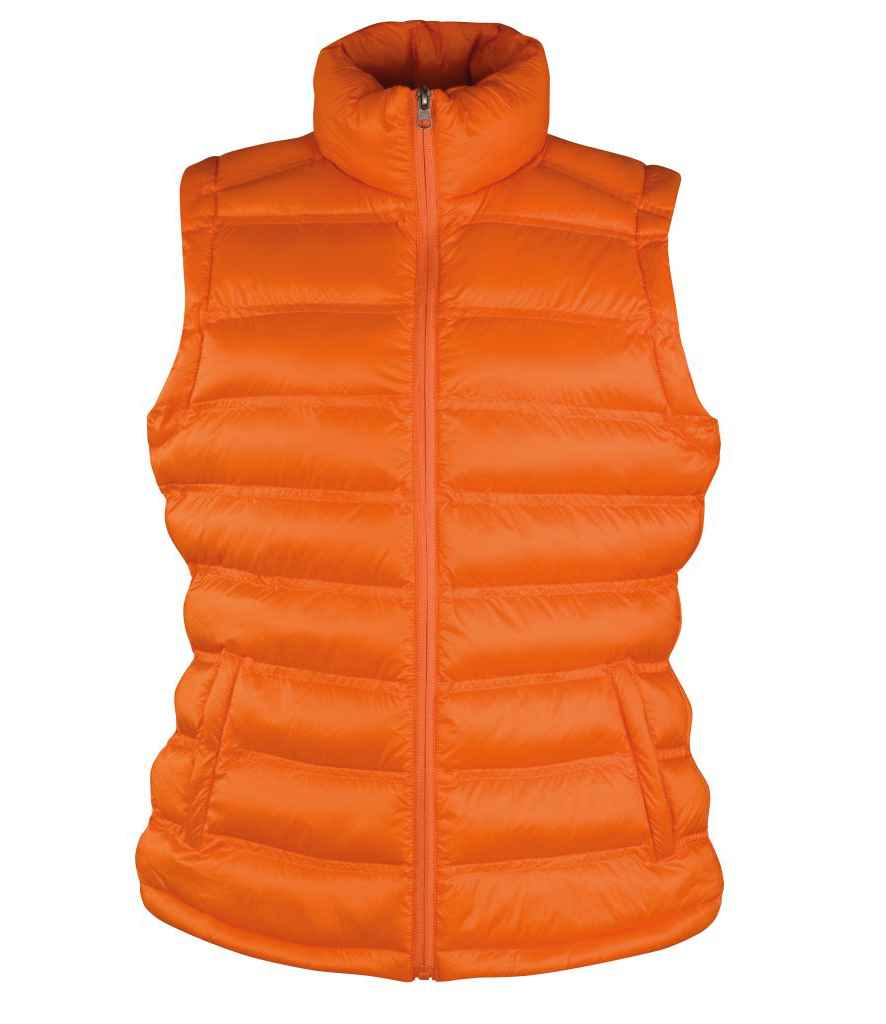Result Urban Ladies Ice Bird Padded Gilet Orange
