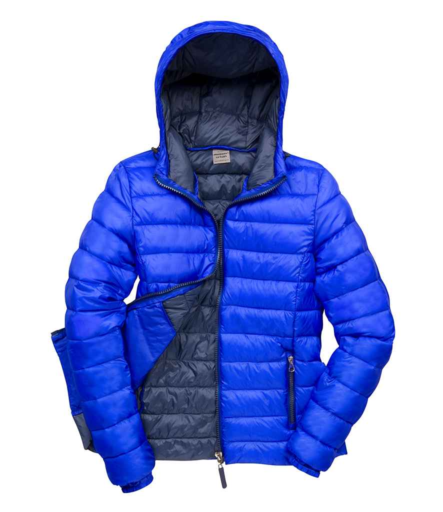Result Urban Ladies Snow Bird Padded Jacket | Royal Blue/Navy - Lancashire Teamwear
