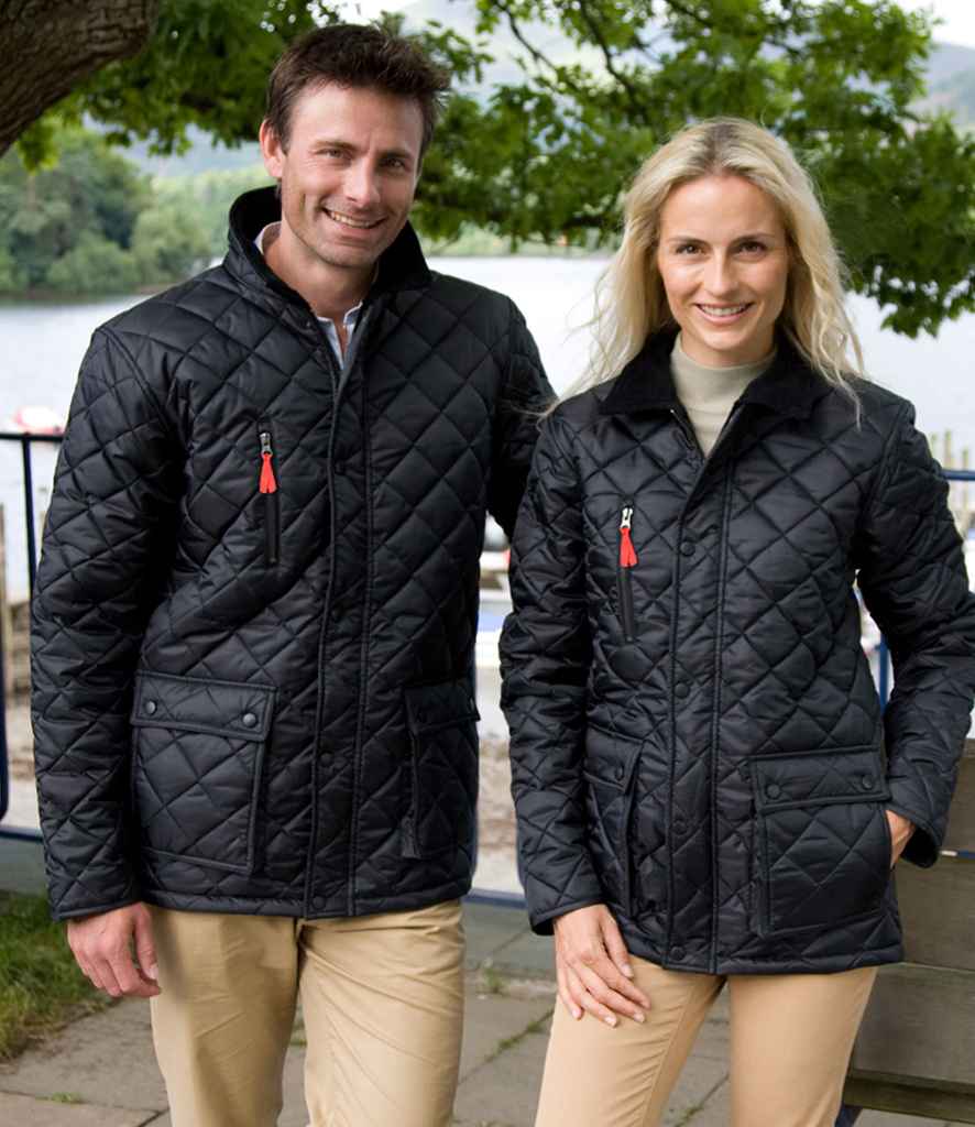 Result Urban Cheltenham Gold Jacket | Black - Lancashire Teamwear
