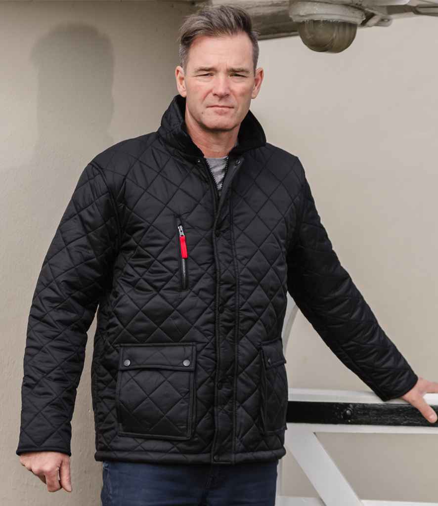 Result Urban Cheltenham Gold Jacket | Black - Lancashire Teamwear