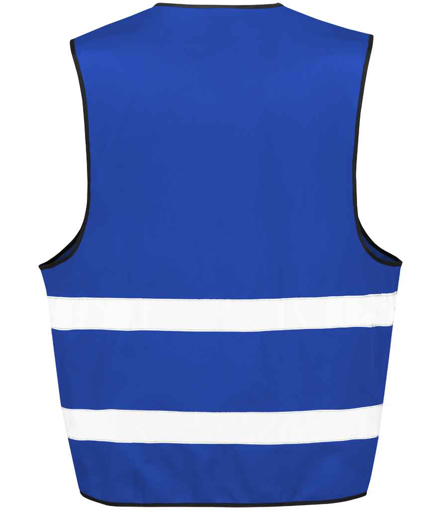 Result Core Enhanced Vis Vest | Royal Blue Waistcoat - Lancashire Teamwear
