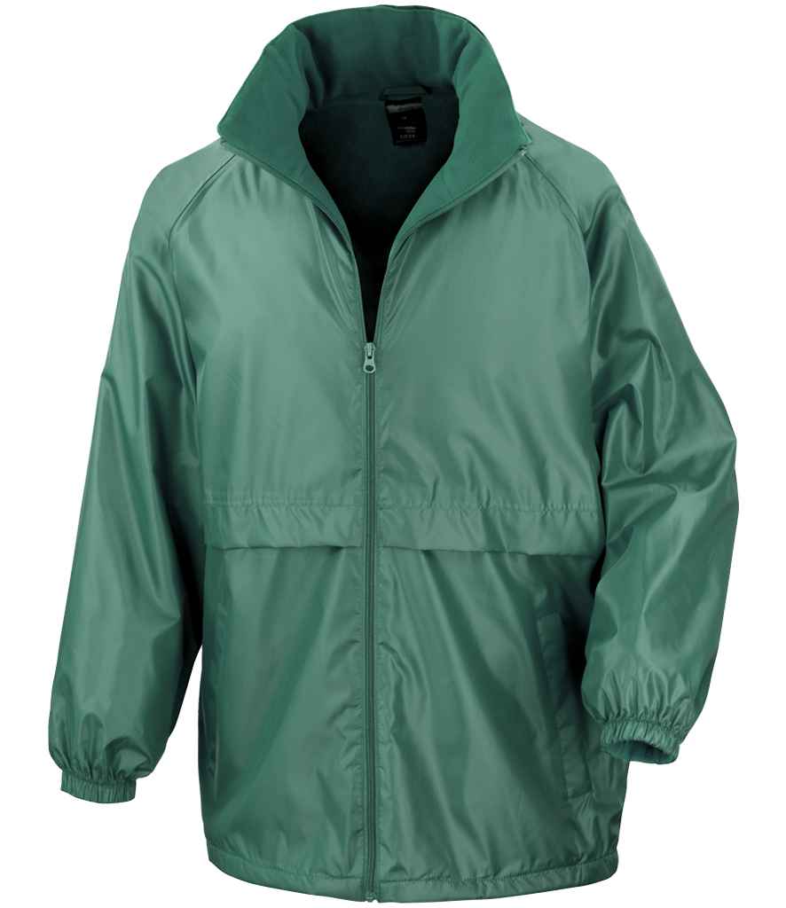 Result Core Micro Fleece Lined Jacket Bottle Green