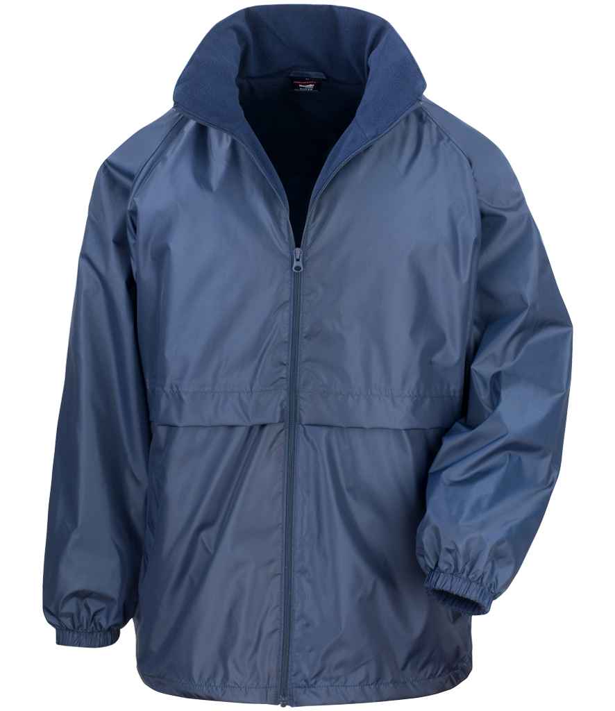 Result Core Micro Fleece Lined Jacket | Navy - Lancashire Teamwear