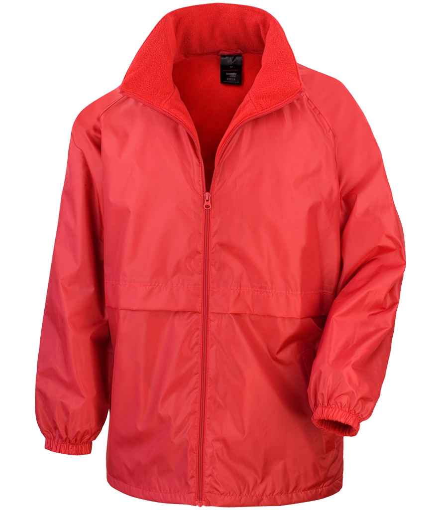 Result Core Micro Fleece Lined Jacket | Red - Lancashire Teamwear