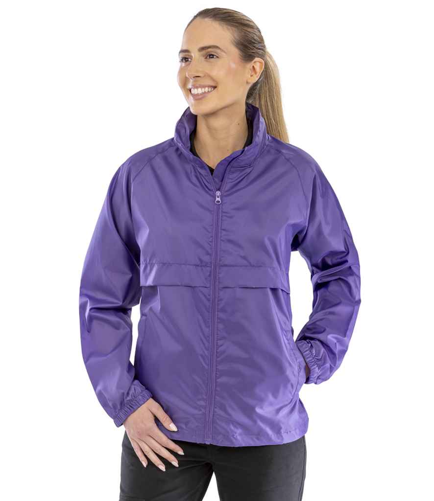 Result Core Windcheater | Purple Jacket - Lancashire Teamwear