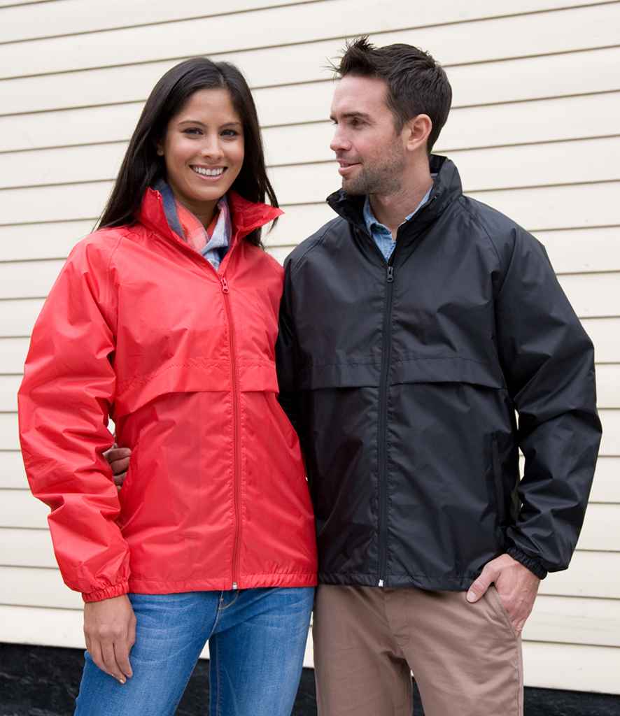 Result Core Lightweight Lined Waterproof Jacket | Red - Lancashire Teamwear