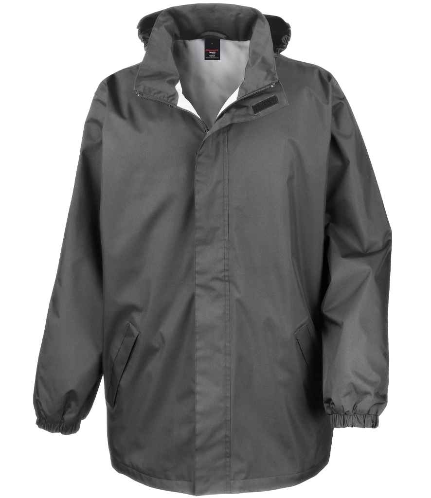 Result Core Midweight Jacket | Steel Grey - Lancashire Teamwear