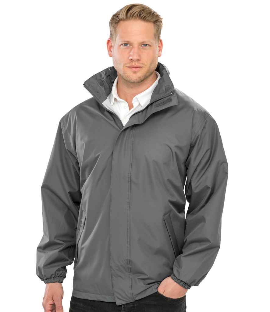 Result Core Midweight Jacket | Steel Grey - Lancashire Teamwear