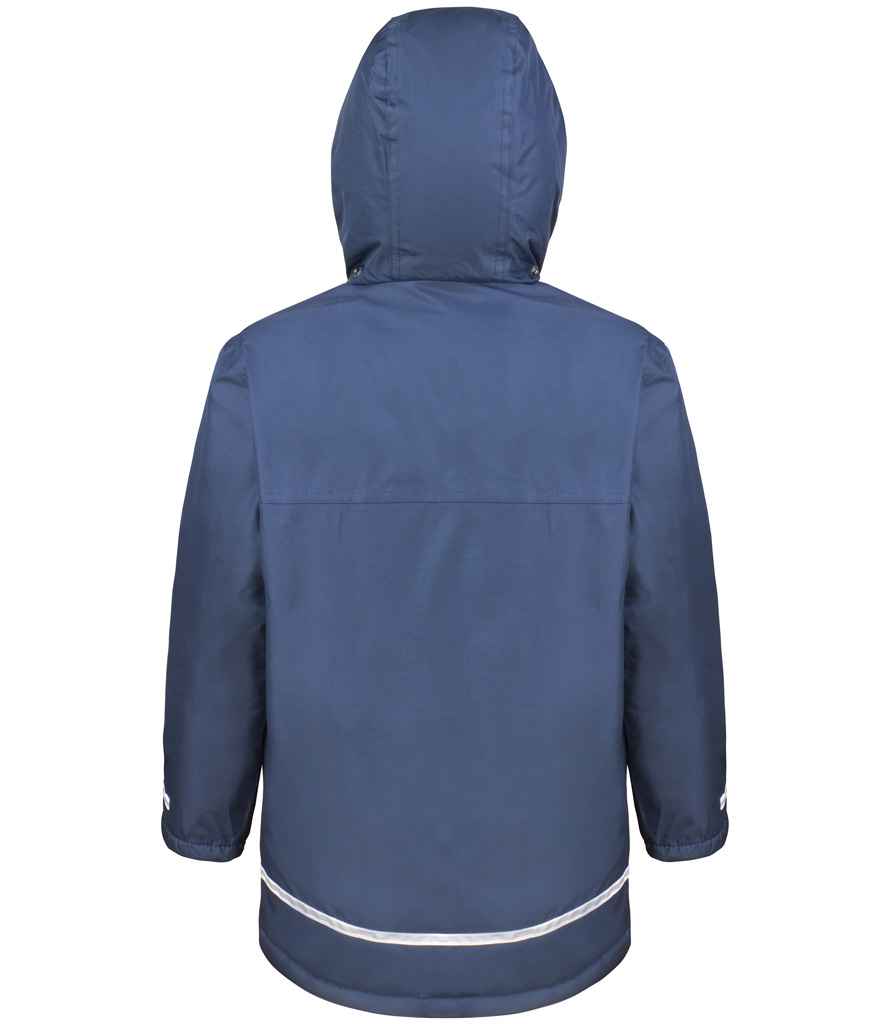 Result Core Kids Winter Parka Jacket | Navy - Lancashire Teamwear