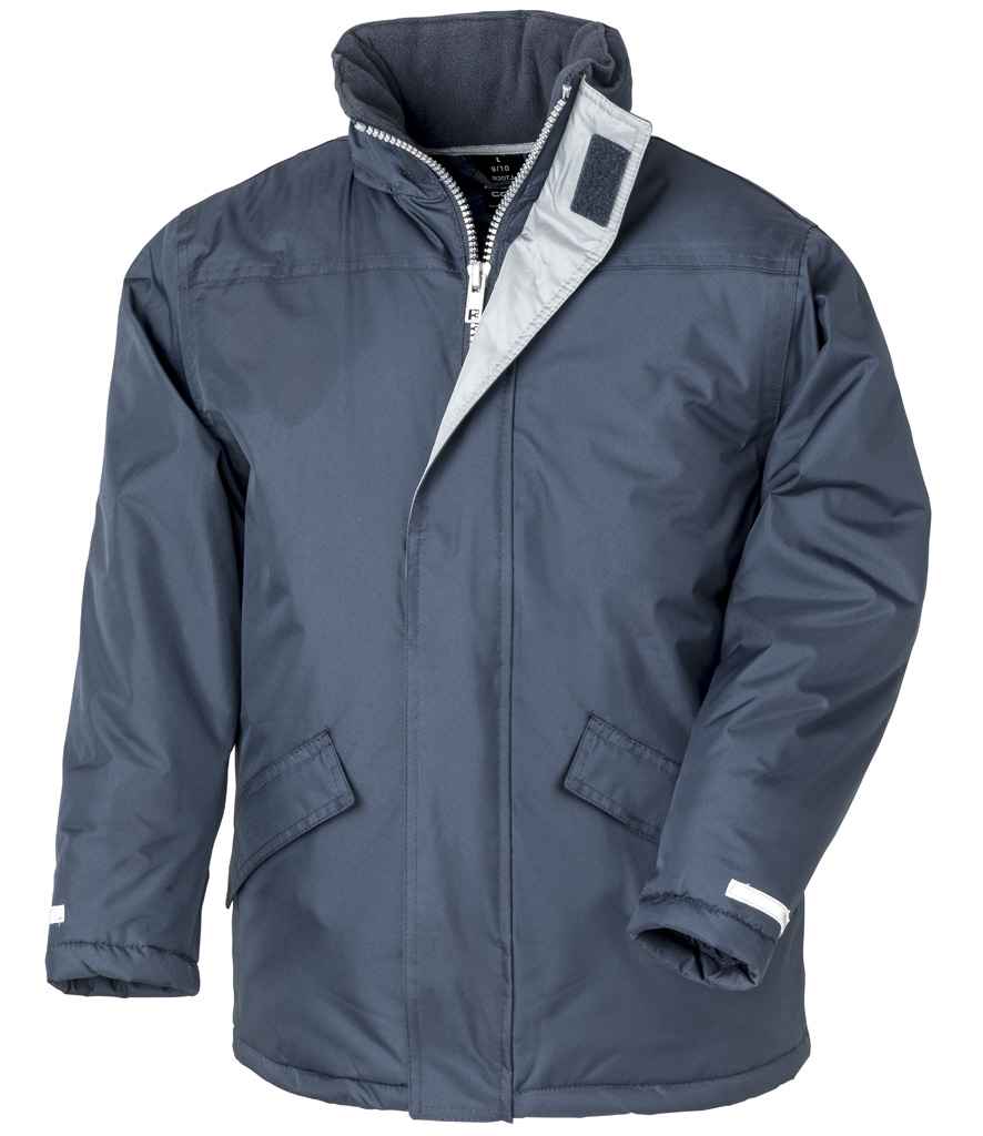 Result Core Kids Winter Parka Jacket | Navy - Lancashire Teamwear