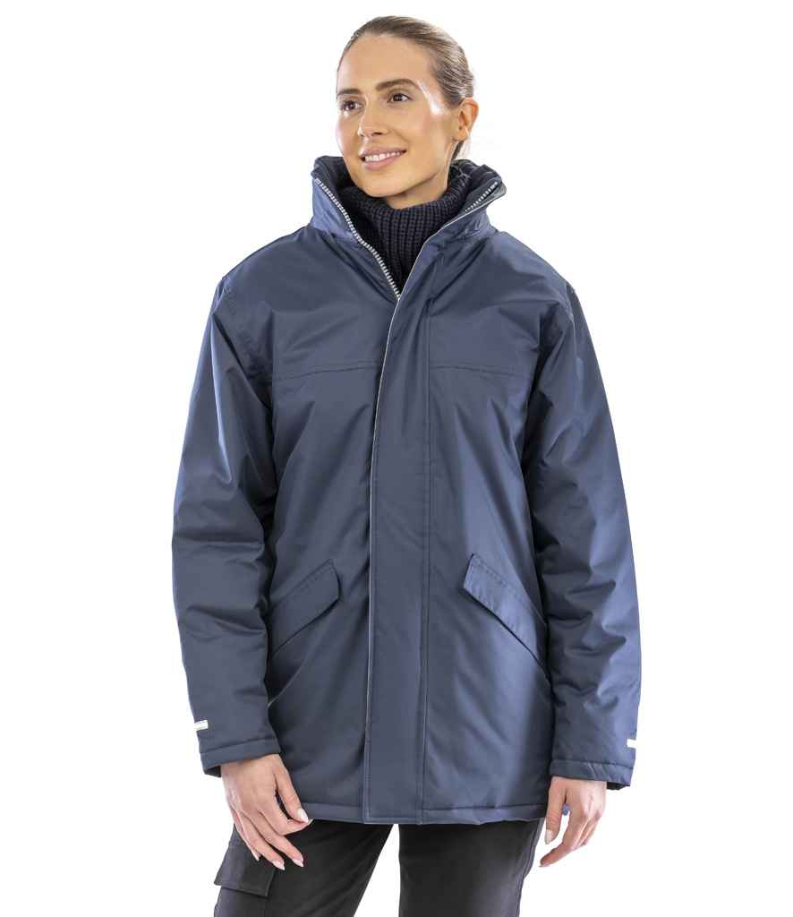 Result Core Winter Parka Jacket | Navy - Lancashire Teamwear