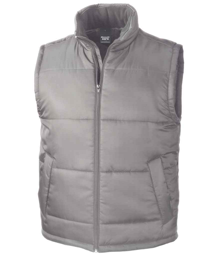 Result Core Padded Bodywarmer Grey