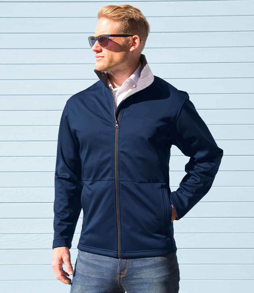 Result Core Soft Shell Jacket | Navy - Lancashire Teamwear