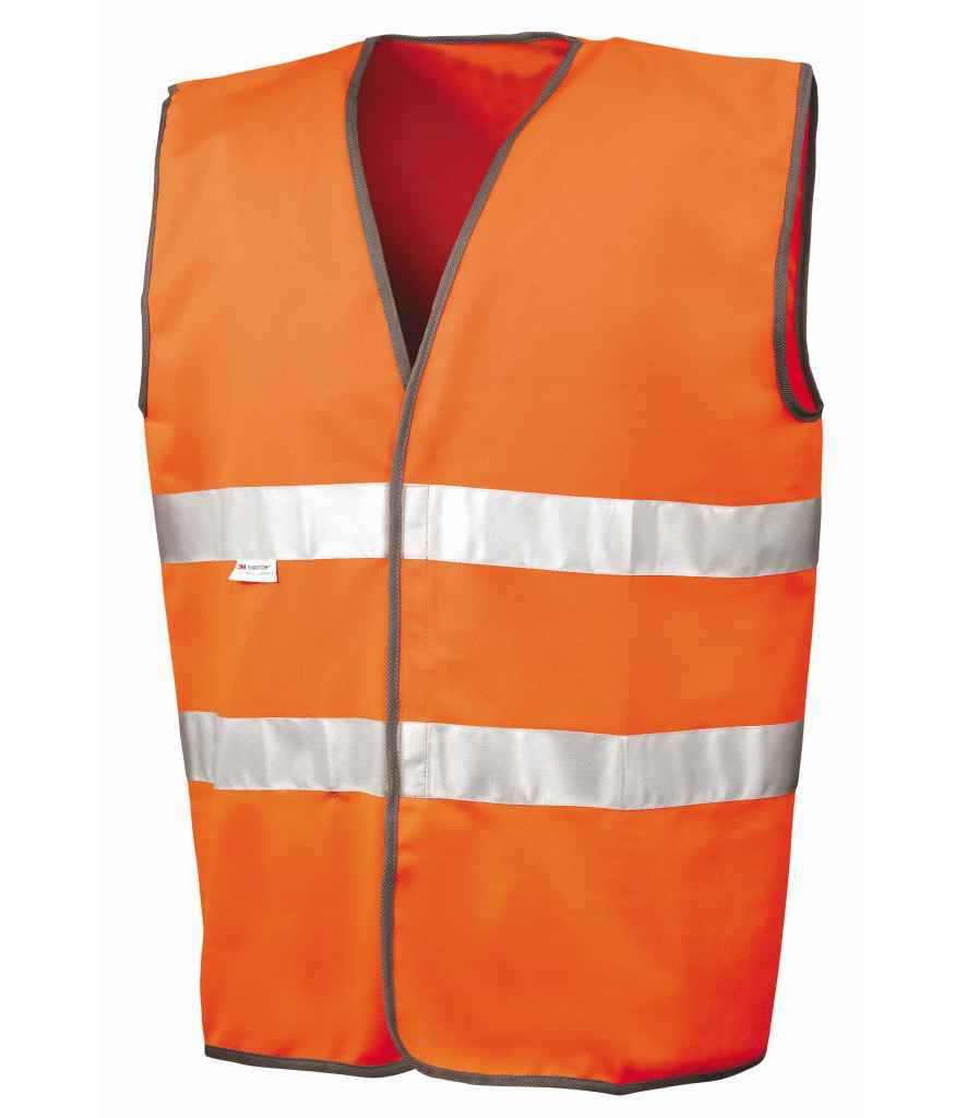 Result Safe-Guard Motorist Hi-Vis Safety Vest Orange
