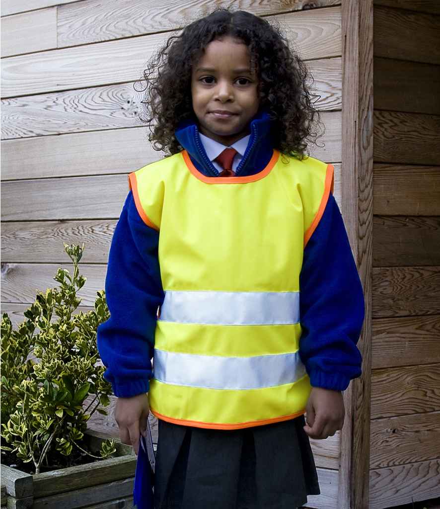 Result Safe-Guard Kids Safety Tabard | Yellow - Lancashire Teamwear