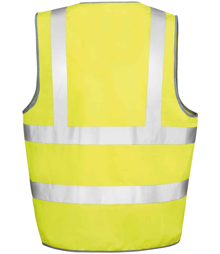 Result Safe-Guard Hi-Vis Vest | Yellow Waistcoat - Lancashire Teamwear