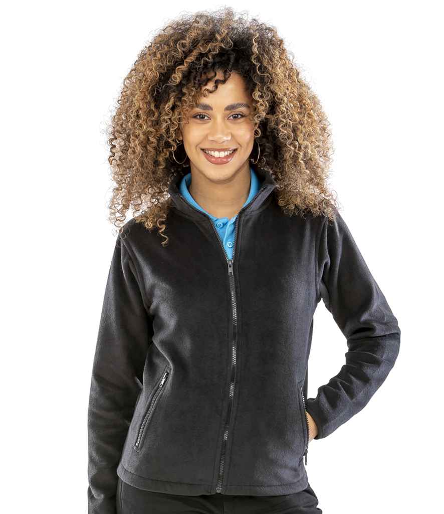 Result Core Ladies Norse Outdoor Fleece | Black - Lancashire Teamwear