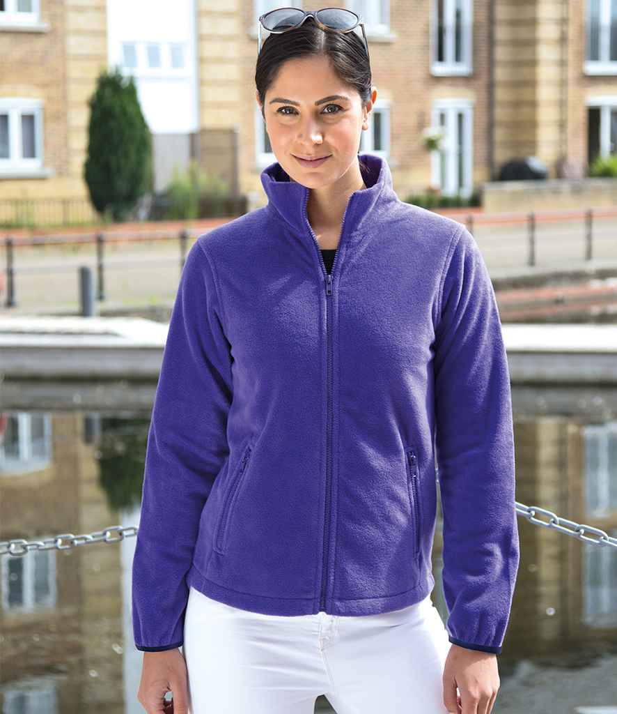 Result Core Ladies Norse Outdoor Fleece | Purple - Lancashire Teamwear