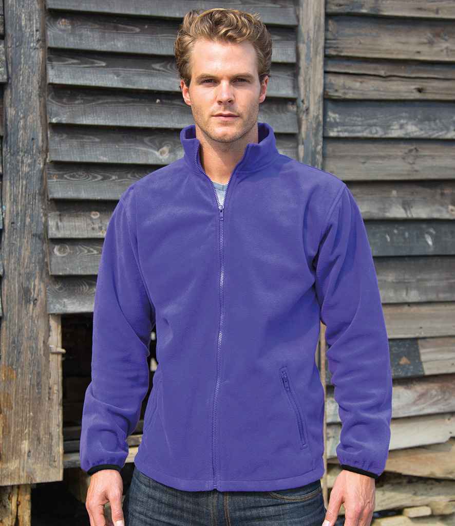 Result Core Norse Outdoor Fleece Jacket | Purple - Lancashire Teamwear
