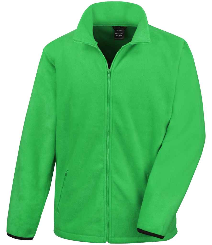 Result Core Norse Outdoor Fleece Jacket | Vivid Green - Lancashire Teamwear
