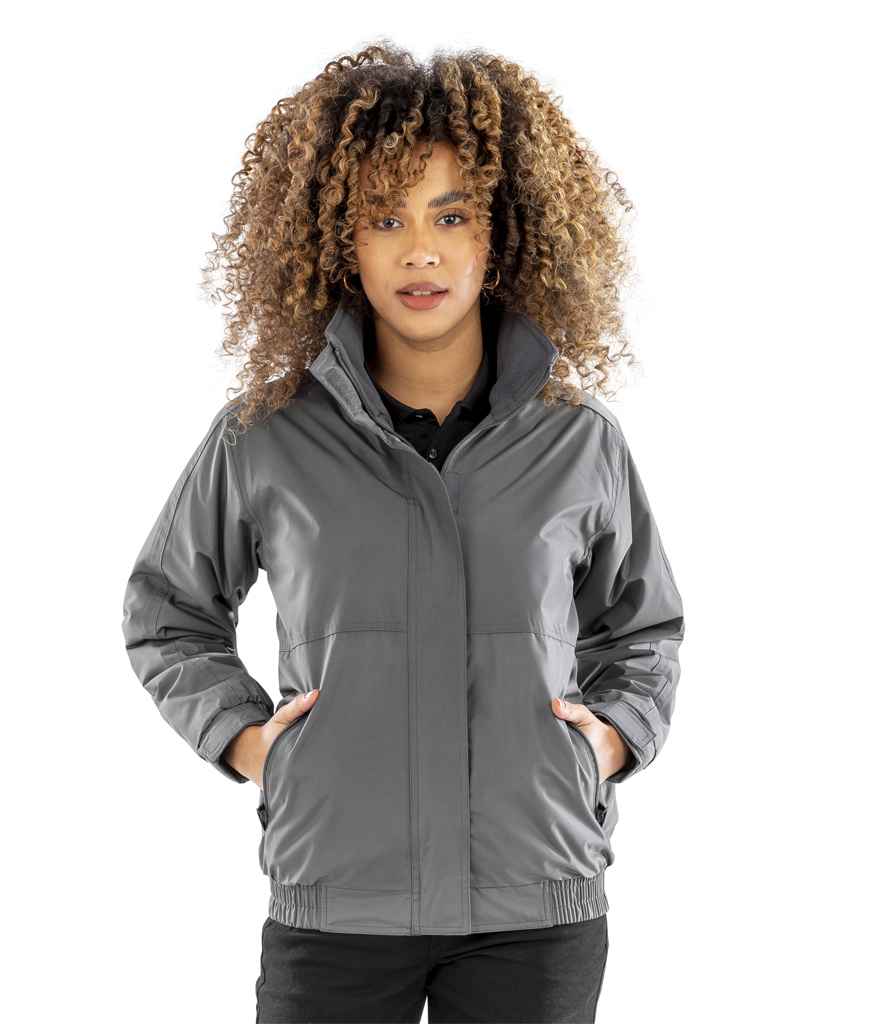 Result Core Ladies Channel Jacket | Grey - Lancashire Teamwear