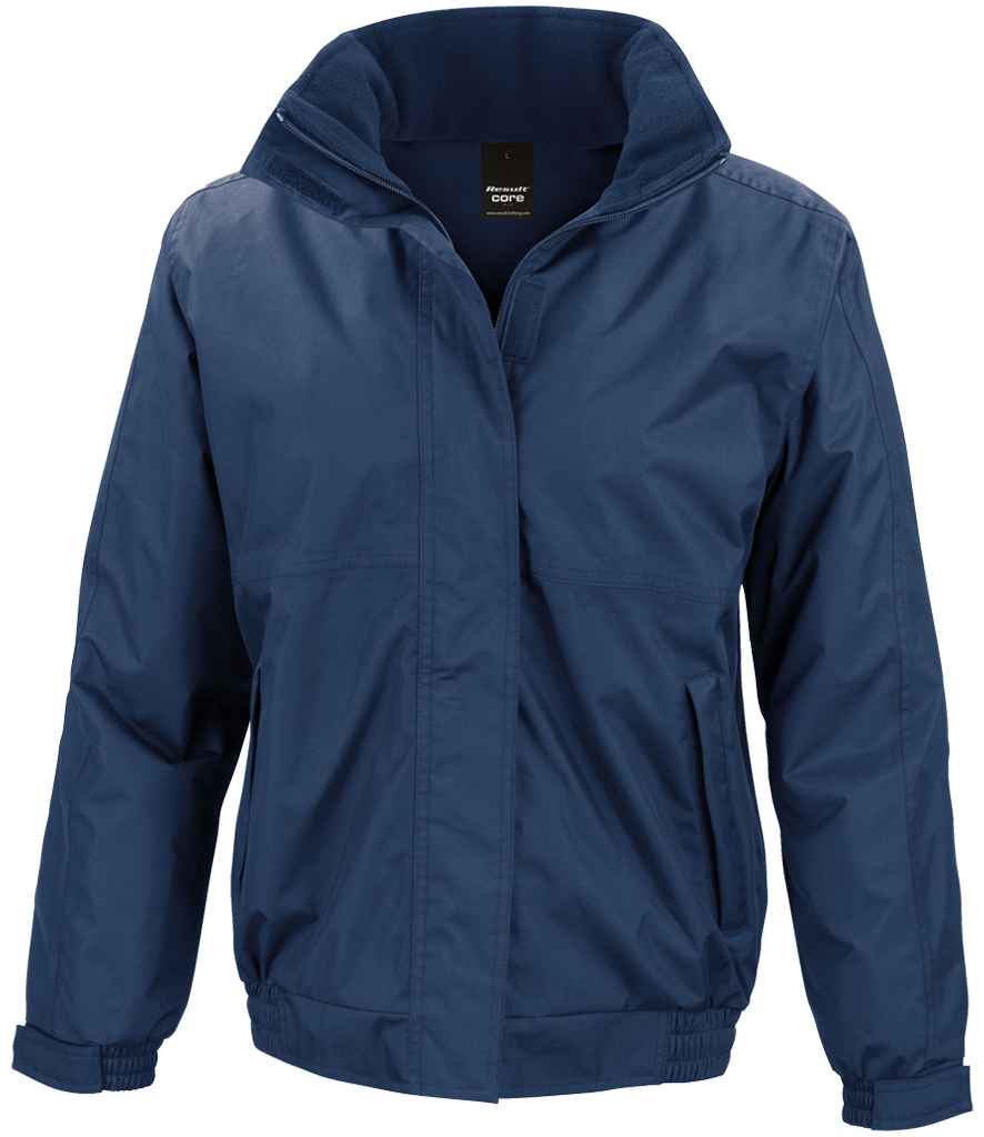 Result Core Ladies Channel Jacket | Navy - Lancashire Teamwear