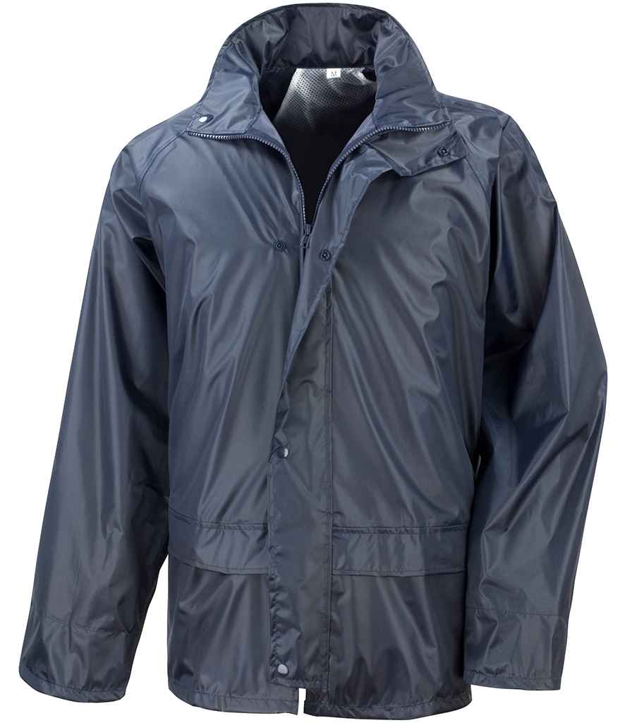 Result Core Waterproof Over Jacket | Navy - Lancashire Teamwear