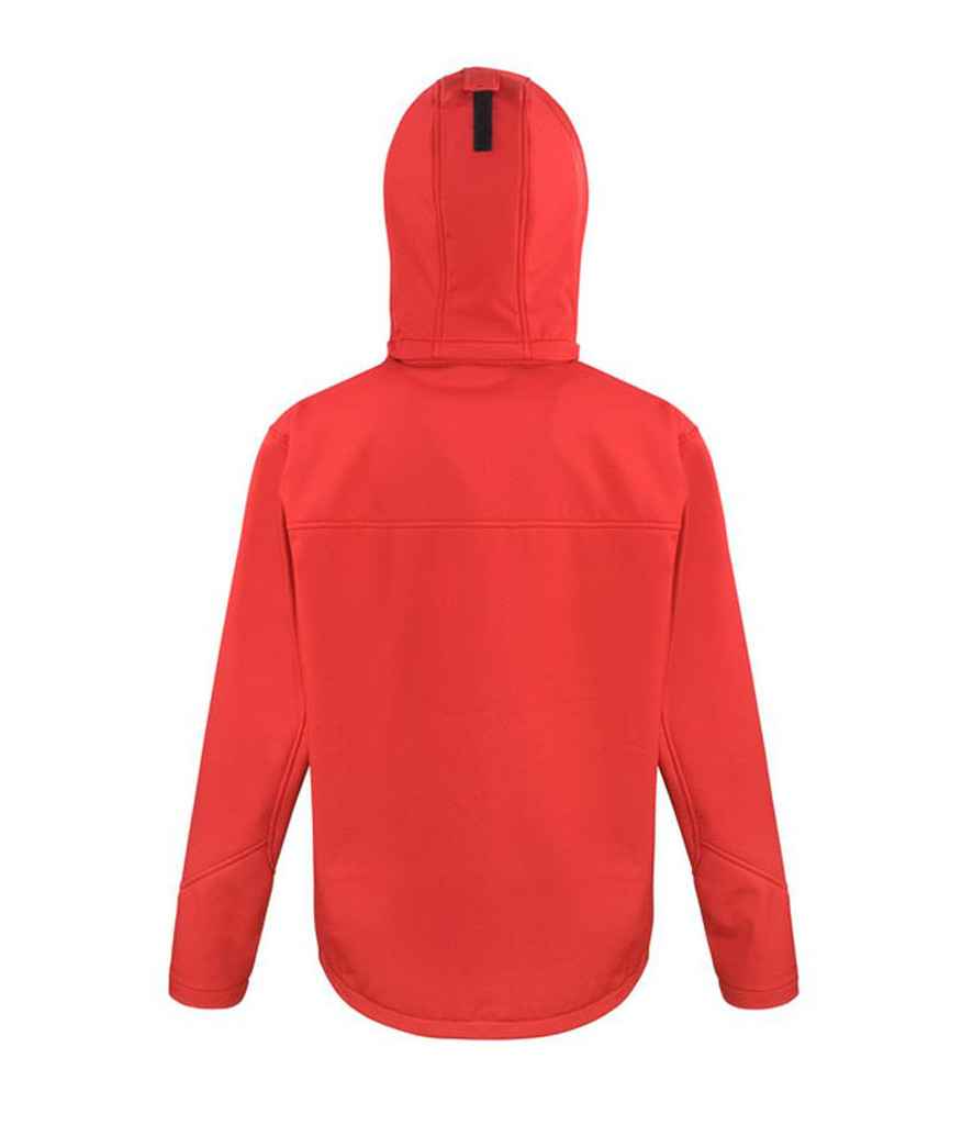 Result Core Hooded Soft Shell Jacket | Red/Black - Lancashire Teamwear