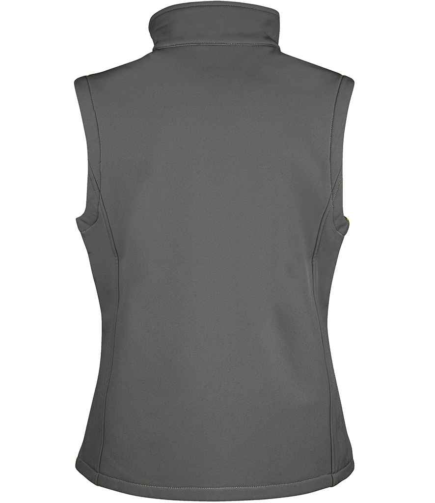 Result Core Ladies Printable Soft Shell Bodywarmer | Charcoal/Black Gilet - Lancashire Teamwear