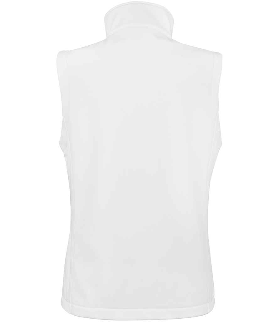 Result Core Ladies Printable Soft Shell Bodywarmer | White/Black Gilet - Lancashire Teamwear