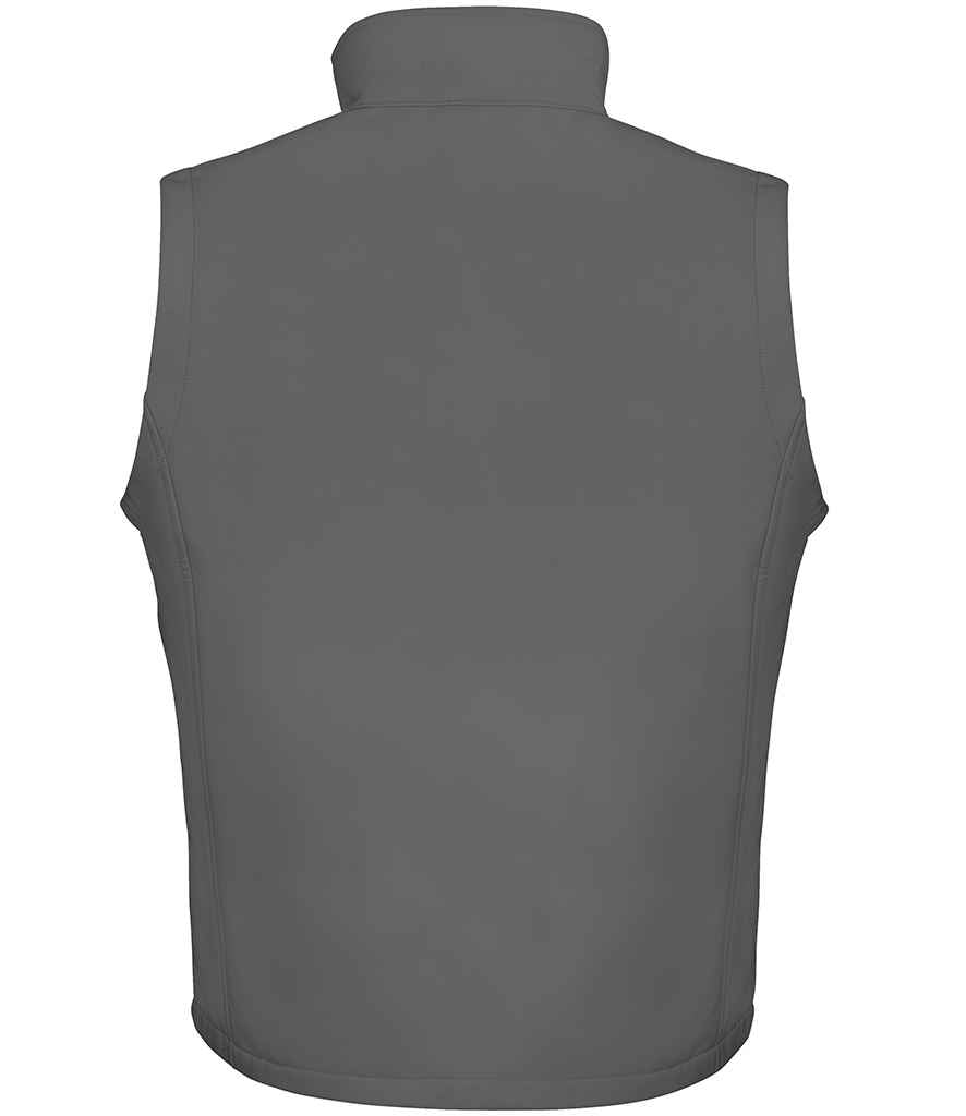 Result Core Printable Soft Shell Bodywarmer | Charcoal/Black Gilet - Lancashire Teamwear