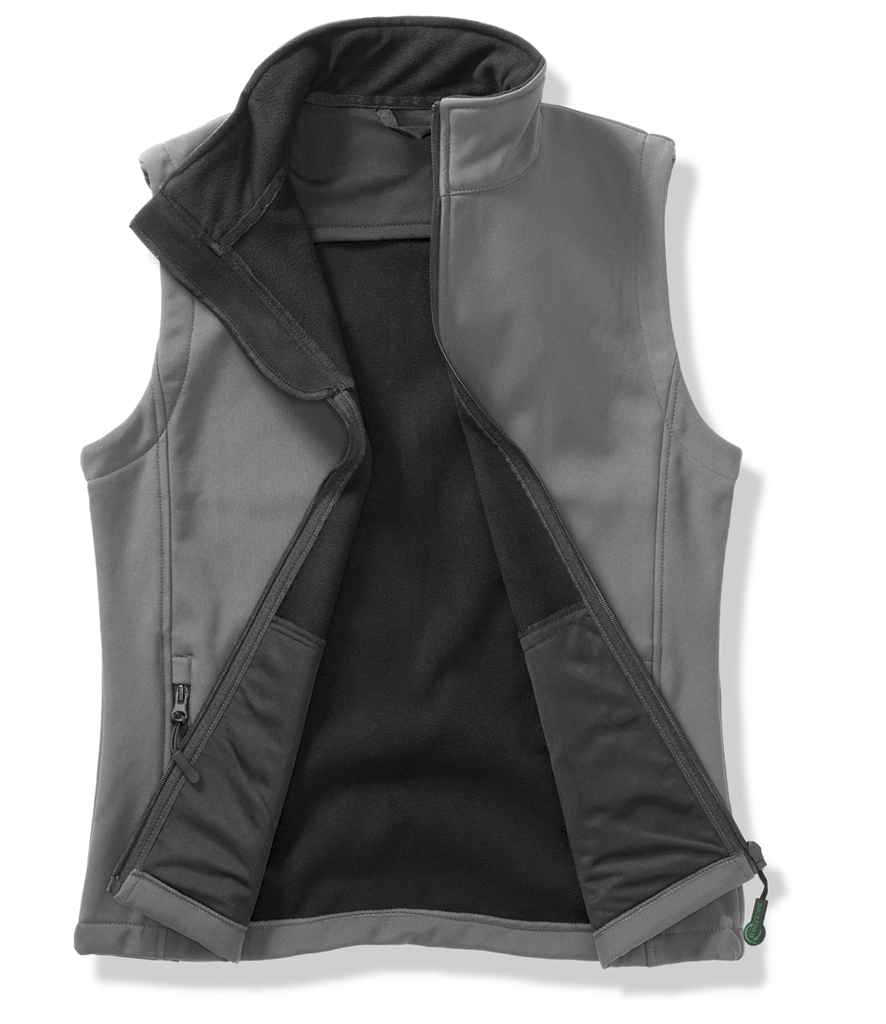 Result Core Printable Soft Shell Bodywarmer | Charcoal/Black Gilet - Lancashire Teamwear