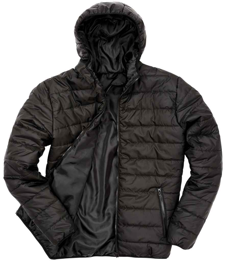 Result Core Soft Padded Jacket | Black/Black - Lancashire Teamwear