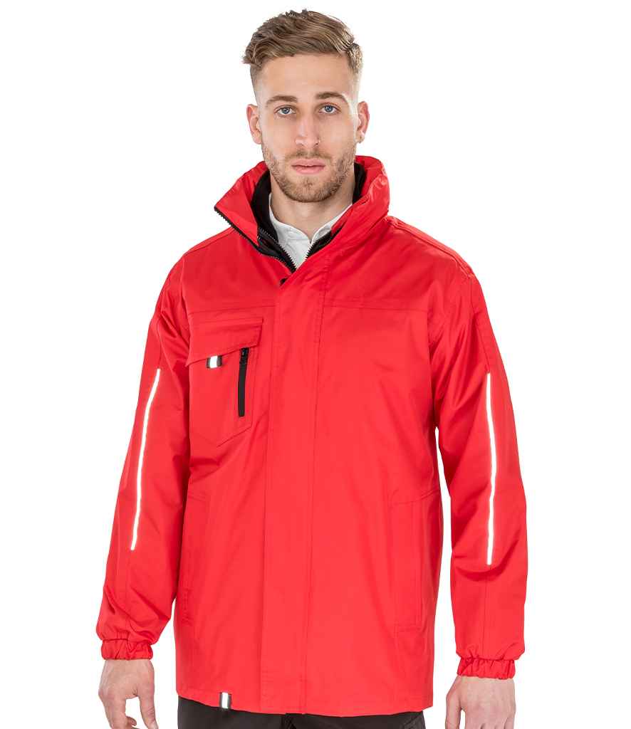Result Core 3-in-1 Transit Jacket | Red - Lancashire Teamwear