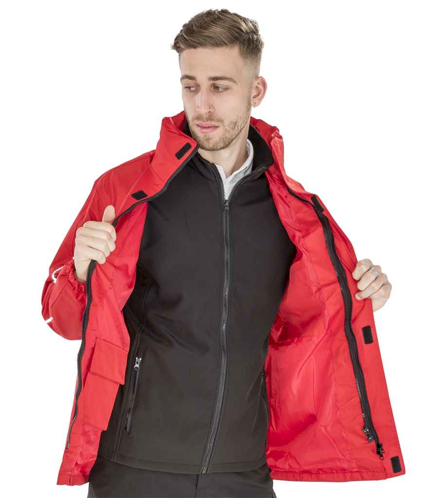 Result Core 3-in-1 Transit Jacket | Red - Lancashire Teamwear