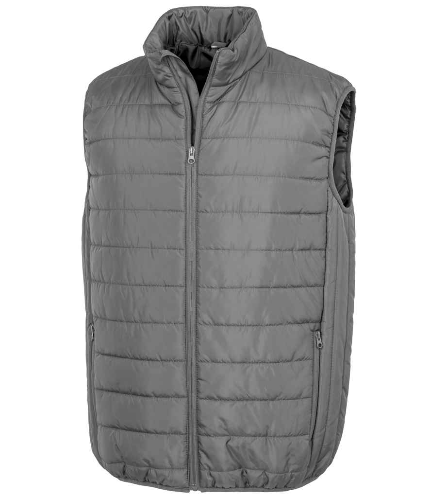 Result Genuine Recycled Promo Padded Bodywarmer Grey