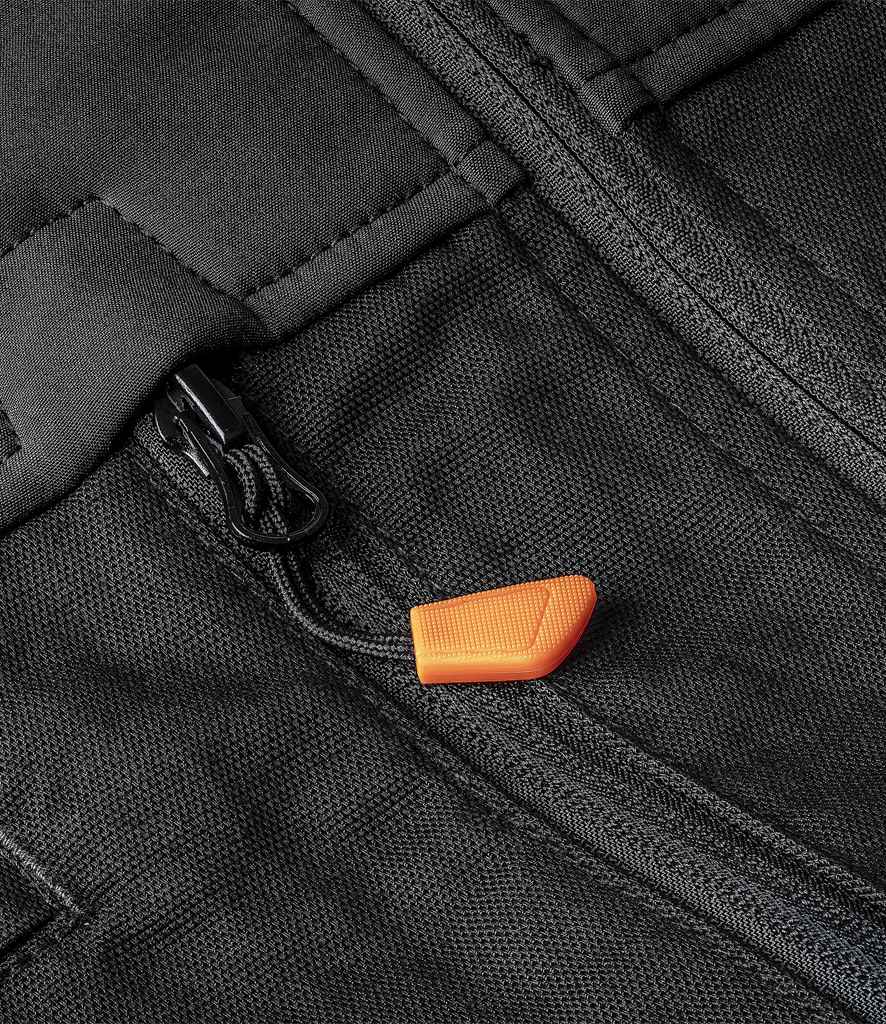 Result Work-Guard Sabre Soft Shell Jacket | Black - Lancashire Teamwear